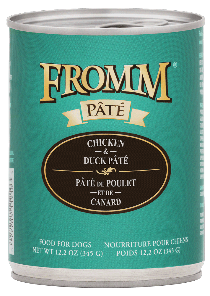 Fromm Family Pet Food Chicken & Duck Pate Wet Dog Food - 12.2 oz. Can Chicken & Duck