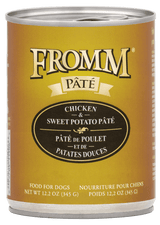 Fromm Family Pet Food Chicken & Sweet Potato Pate Wet Dog Food - 12.2 oz. Can Chicken & Sweet Potato