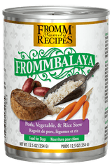 Fromm Family Pet Food Frommbalaya Pork, Vegetable, & Rice Stew Wet Dog Food - 12.5 oz. Can Pork & Vegetable