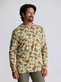 Free Fly Apparel Men's Bamboo Shade Hoodie - Vintage Camo Vintage Camo