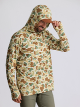 Free Fly Apparel Men's Bamboo Shade Hoodie - Vintage Camo Vintage Camo