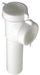 Master Plumber Tube Drain End Outlet Tee/tailpiece - White Plastic