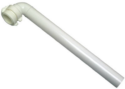 Master Plumber 15 In. Lavatory/kitchen Drain Arm - White Plastic