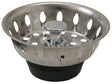 Master Plumber Chrome Basket Sink Strainer