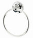 Homepointe Rounded Towel Ring - Chrome