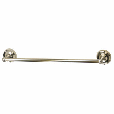 Homepointe 24 In. Rounded Towel Bar - Brushed Nickel