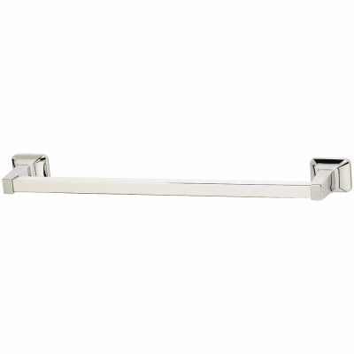 Homepointe 24 In. Towel Bar - White