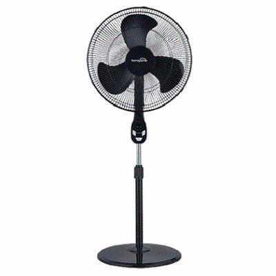 Homepointe 18 In. 3-speed Oscillating Stand Fan With Remote