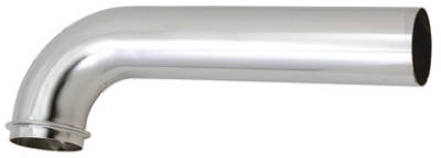 Master Plumber 1-1/2 X 7 In. Kitchen Drain Wall Tube - Chrome Plated Brass