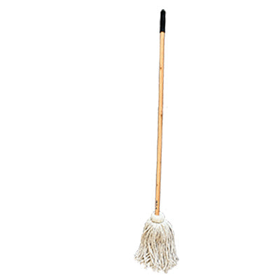 Homepointe Wood Handle Cotton Deck Mop