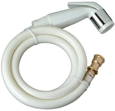 Master Plumber 4 F. Sink Spray & Hose For Kitchen Sink - White White