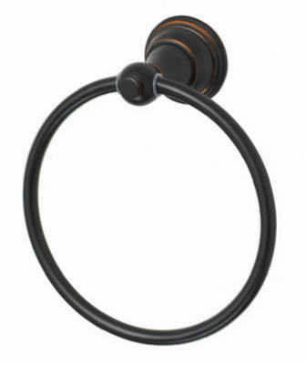 Homepointe Vintage Towel Ring - Brushed Bronze