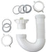 Master Plumber 1-1/2 In. J Bend Flexible Drain With Hi-line Adapter