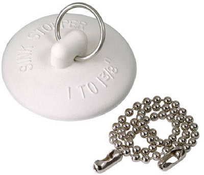 Master Plumber Sink Stopper With 11 In. Chain