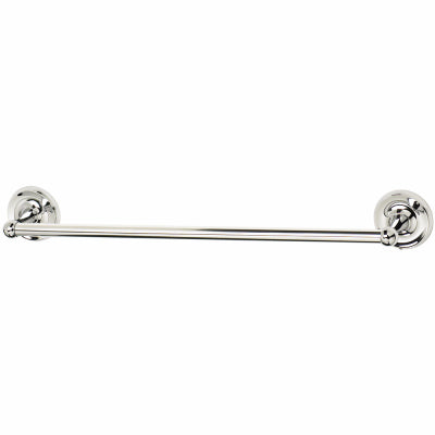 Homepointe 24 In. Rounded Towel Bar - Chrome