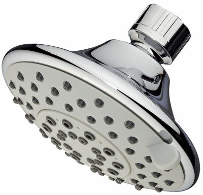 Homepointe Fixed Shower Head 5-settings - Chrome Plastic Chrome