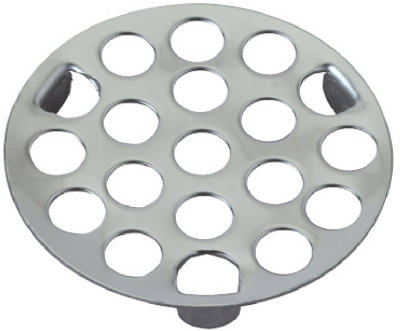 Master Plumber 1-7/8 In. Snap In Drain Strainer - Metal Chrome Finish