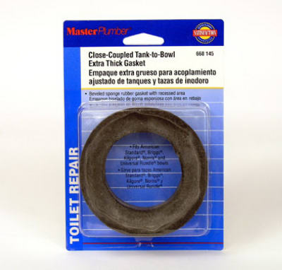 Master Plumber Toilet Tank-to-bowl Gasket