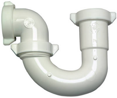 Master Plumber Kitchen Repair Drain Trap - White Plastic White