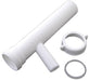 Master Plumber 1-1/2 In X 8 In. Dishwasher Branch Tailpiece - White Plastic