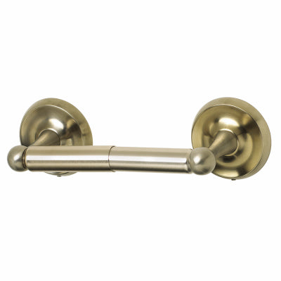 Rounded Toilet Paper Holder - Brushed Nickel