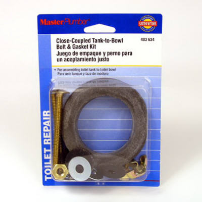 Master Plumber Toilet Tank-to-bowl Bolt/gasket