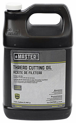 Master Plumber Thread Cutting Oil - Clear - Gallon