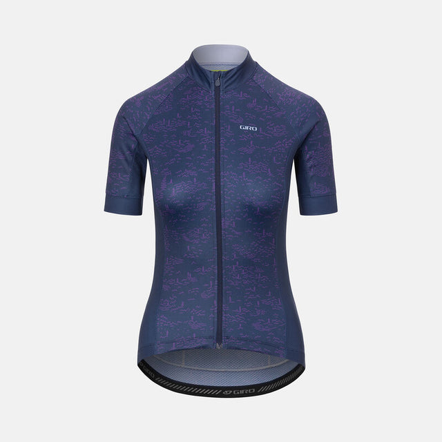 GIRO Chrono Sport Jersey Womens, L Mid blue scree