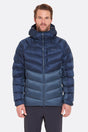 Rab Men's Glaceon Pro Down Jacket - Tempest Blue/Orion Blue Tempest Blue/Orion Blue