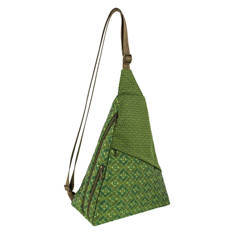Maruca Gogo Pack Triangle Shape Mosaic green