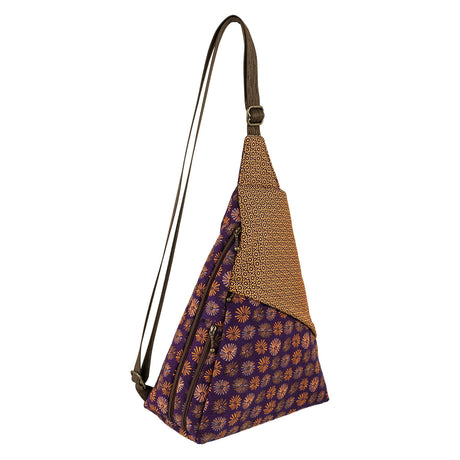 Maruca Gogo Pack Triangle Shape Starburst purple