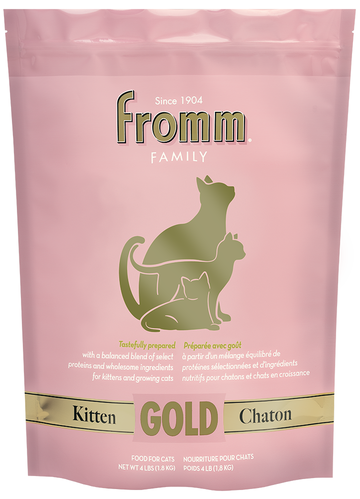 Fromm Family Pet Food Kitten Gold Dry Cat Food - (4lb & 10lb)