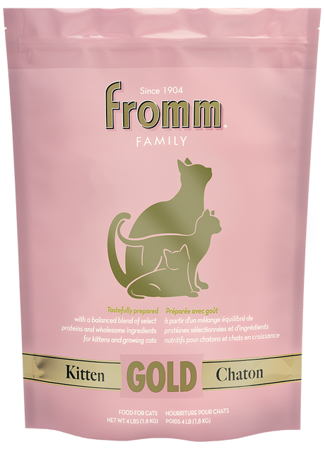 Fromm Family Pet Food Kitten Gold Dry Cat Food - (4lb & 10lb)