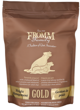 Fromm Family Pet Food Weight Management Gold Dry Dog Food - (5lb, 15lb, 30lb) Chicken / Turkey / Whitefish