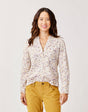 Carve Designs Women's Dylan Twill Shirt Cloud floral