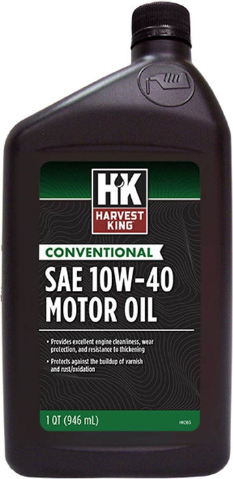 Harvest King Conventional SAE 10W-40 Motor Oil, 1qt