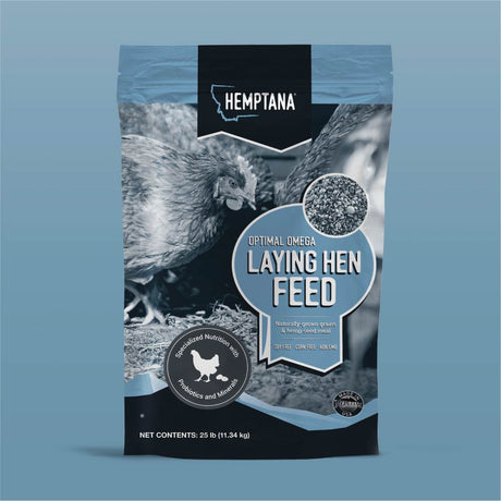 Hemptana Optimal Omega Laying Hen Feed - 25lbs