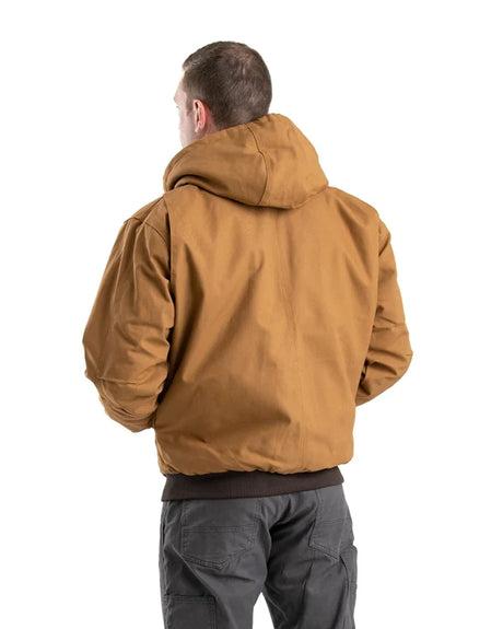Berne Men's Heritage Duck Hooded Active Work Jacket