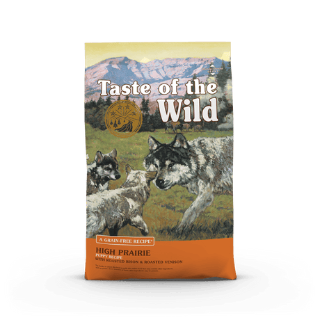 Taste of the Wild High Prairie Puppy Recipe with Roasted Bison & Roasted Venison - 14 LB Roasted Bison & Roasted Venison