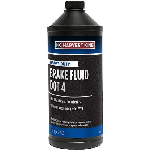 Harvest King DOT 4 Heavy Duty Brake Fluid, 1qt