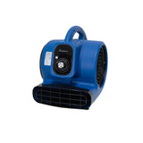 Vision Air 1000 CFM 1/4 HP Stackable High Velocity Air Mover - Blue Blue