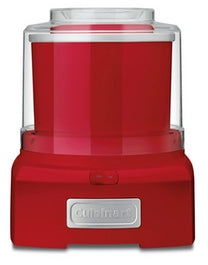 Cuisinart Ice Cream Sorbet Maker Red One Color