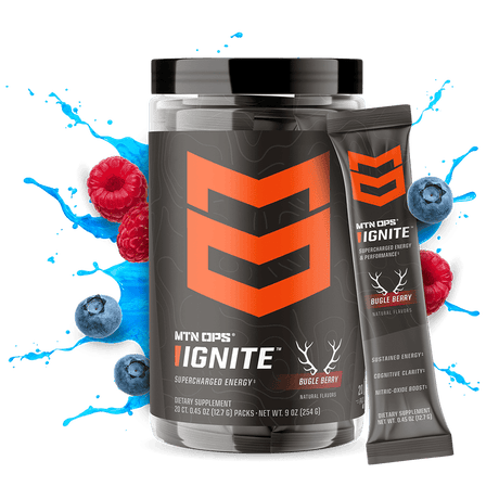 Mtn Ops Hot Ignite Energy + Focus + Hydration Trail Packs