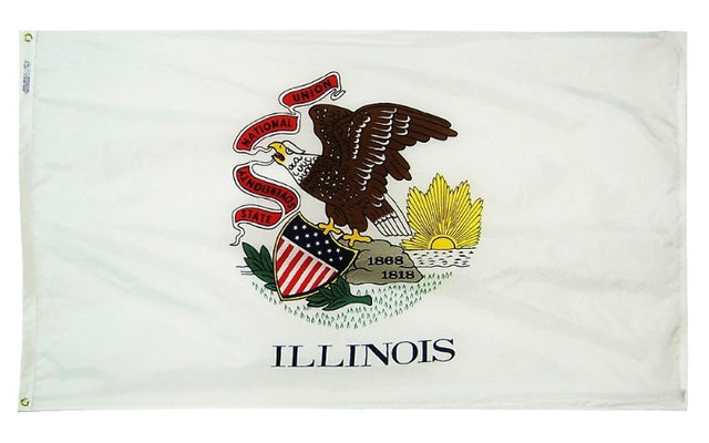 Ace World Illinois State 3x5'  Flag