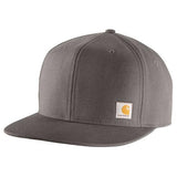 Carhartt Firm Duck Flat Brim Cap 039 gravel