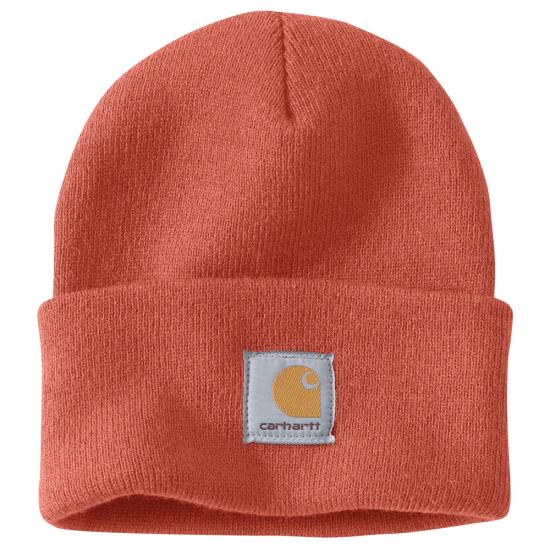 Carhartt Knit Cuffed Beanie - Terracotta Terracotta