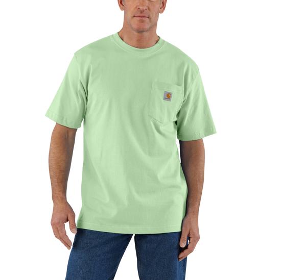 Carhartt Loose Fit Heavyweight Short-Sleeve Pocket T-Shirt - Aventurine Aventurine /  / REG