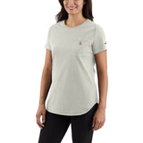 Women's Carhartt Force Relaxed Fit Midweight Pocket Shirt Malt