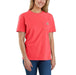Carhartt Women's Loose Fit Heavyweight Short-Sleeve Pocket T-Shirt - Coral Glow Coral Glow