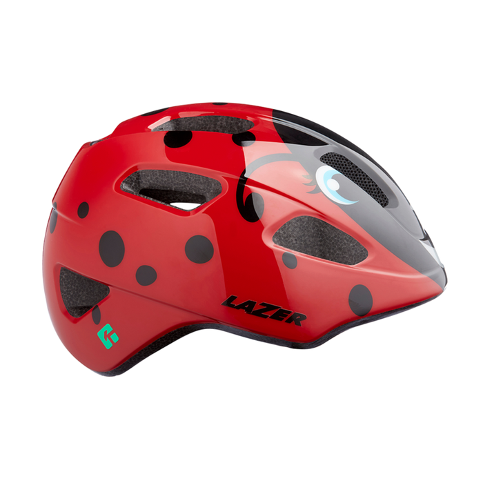 LAZER PNUT Youth Bike Helmet - Ladybug Ladybug